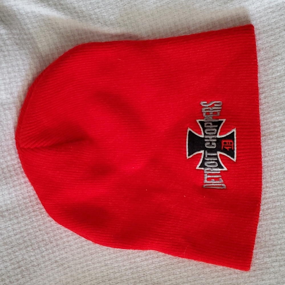 Detroit choppers beanie